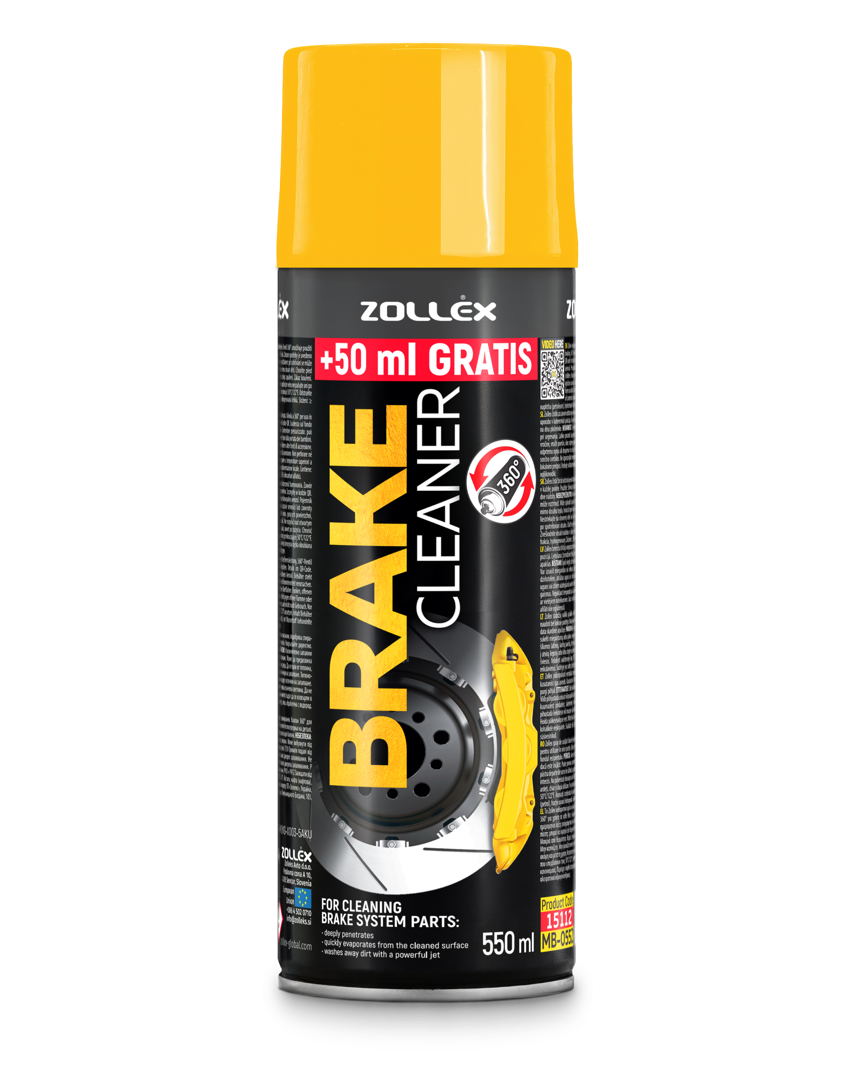 Brake Cleaner 550 ml