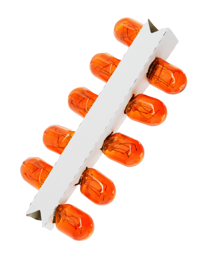 Alternative view of Small Bulbs - W21/5W 12V Amber