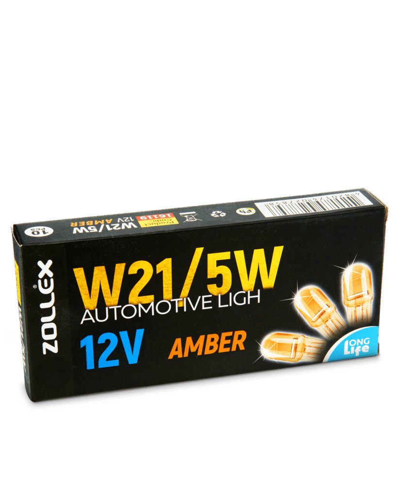 W21/5W 12V Amber