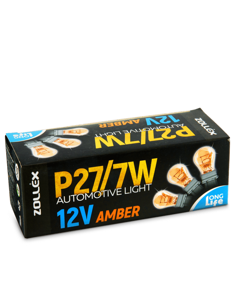 P27/7W 12V Amber