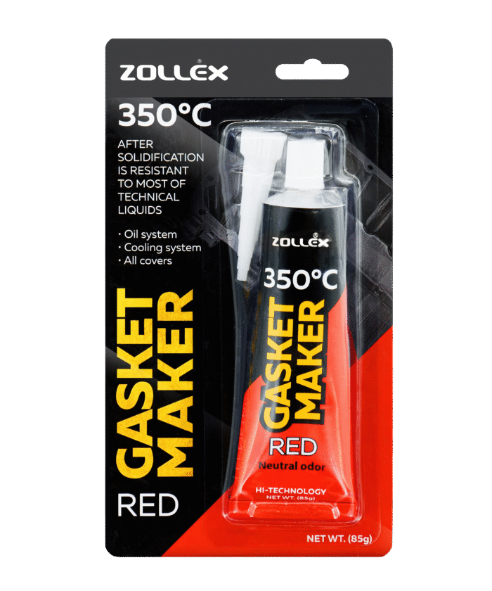 Gasket Maker - 85 g, Red Acetic