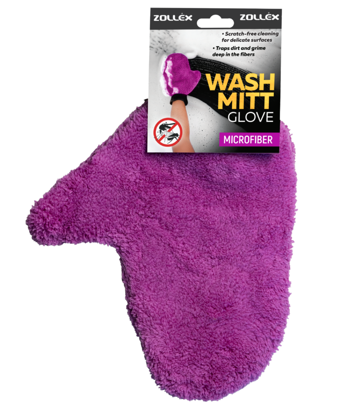 Microfiber Washing - Double-Sided Plush Mitt