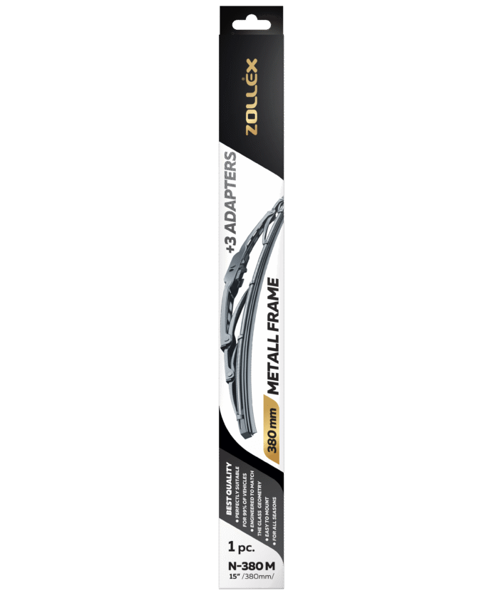 Metal Frame Wiper - 15" (380 mm)