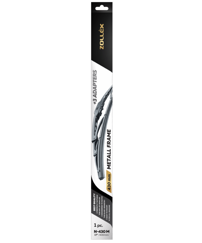 Metal Frame Wiper - 17" (430 mm)