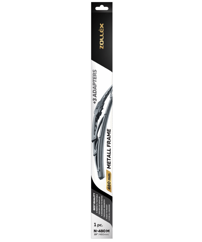 Metal Frame Wiper - 19" (480 mm)