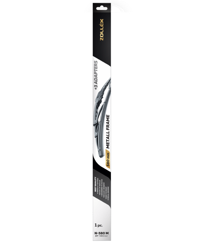 Metal Frame Wiper - 23" (580 mm)