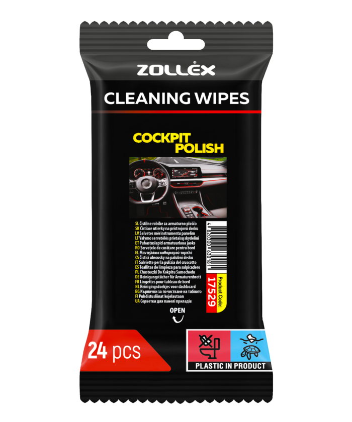 Cleaning Wipes - Cockpit Polish